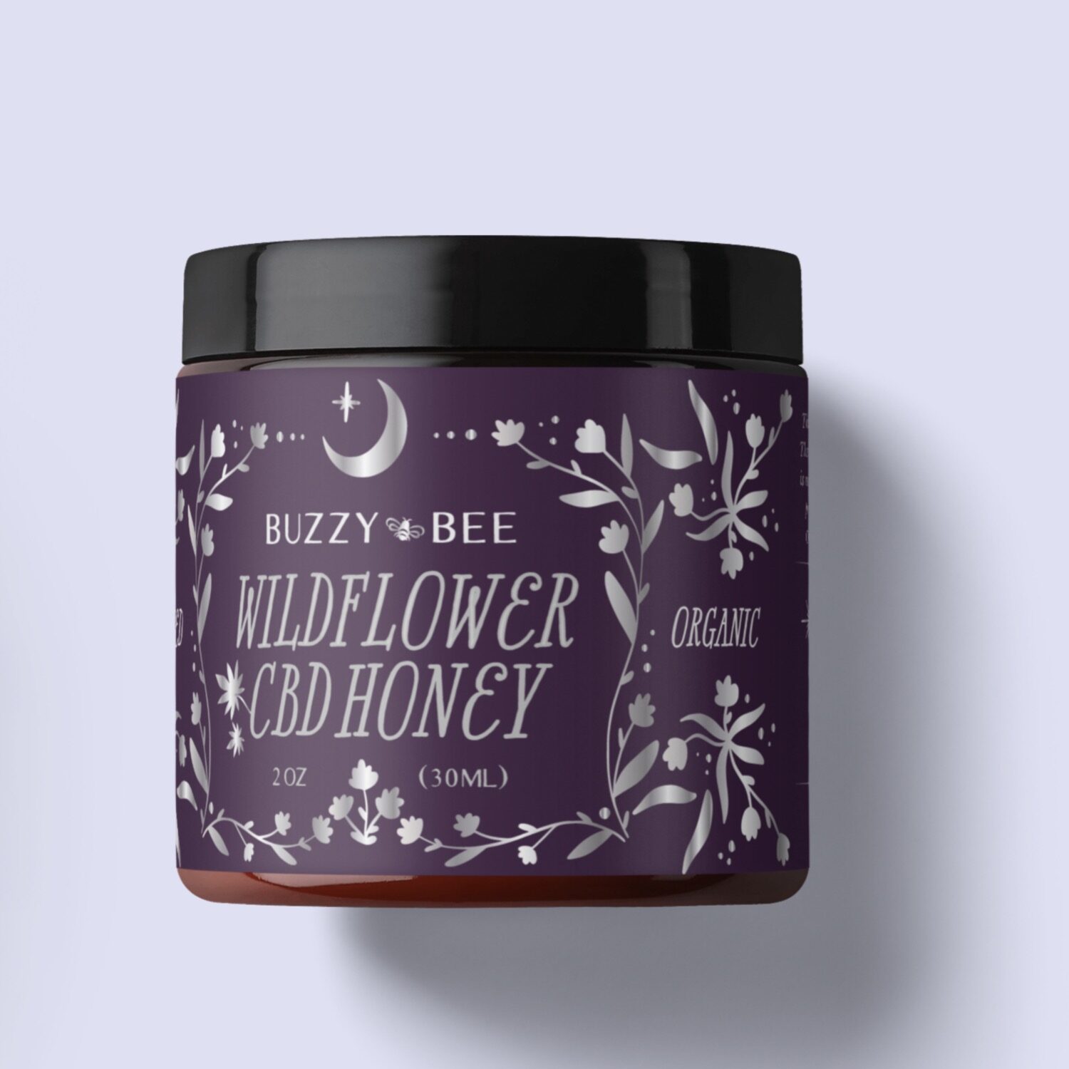 CBD honey custom label design