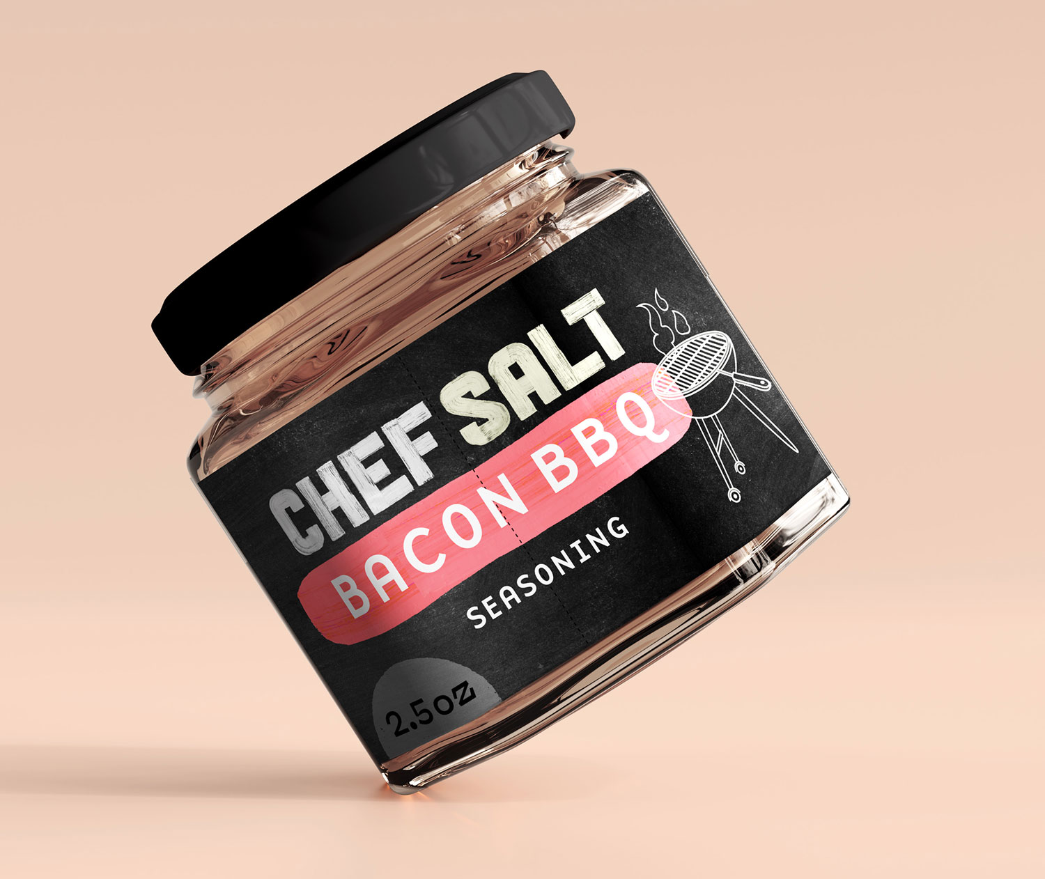 Chef Salt spice mix food packaging