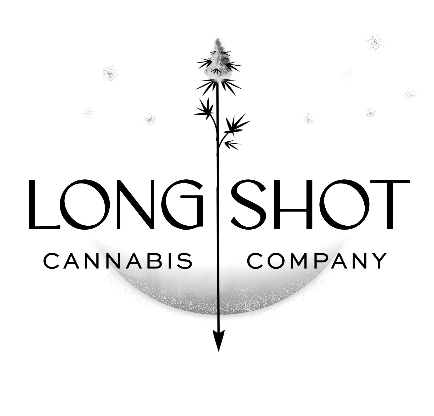 Longshot bow and arrow logo branding design