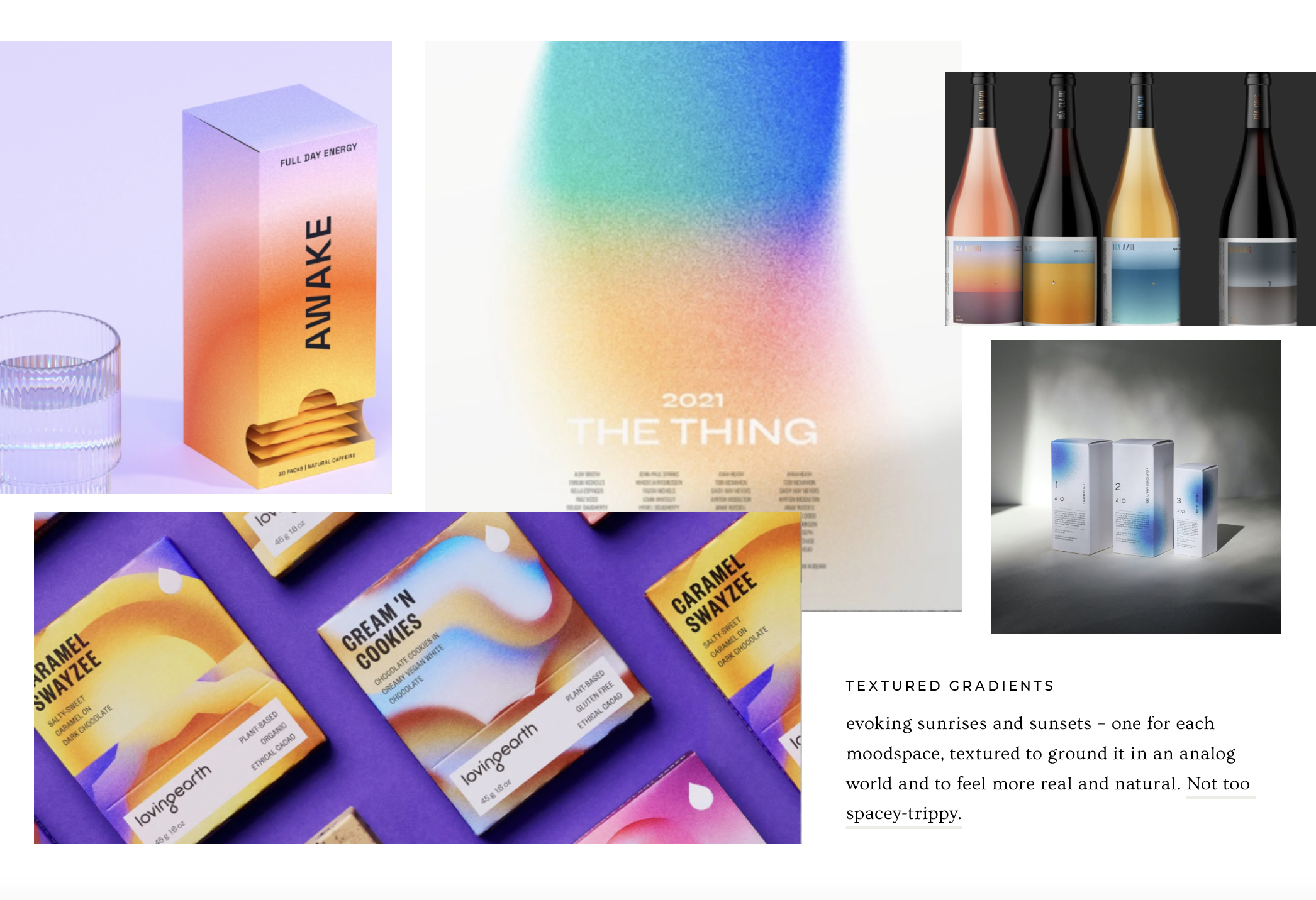 Inspiration for branding gradients