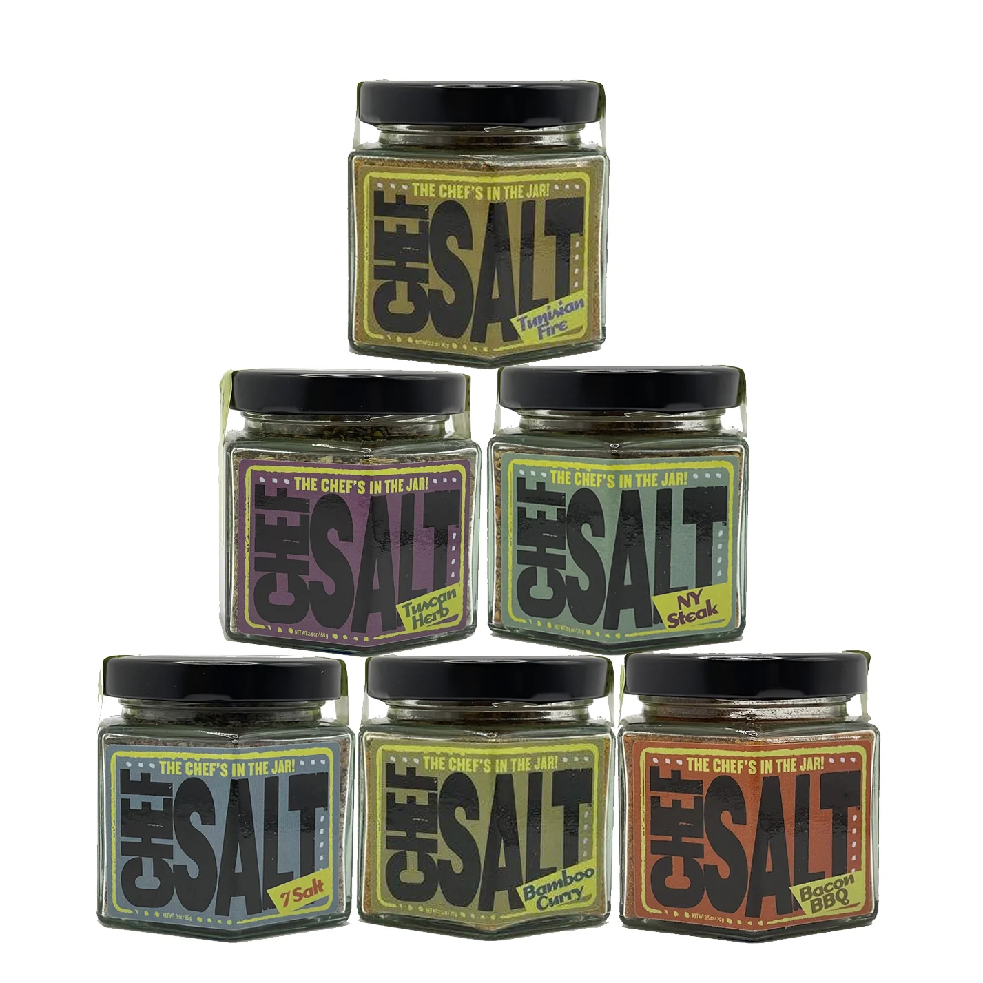 Old packaging for Chef Salt 